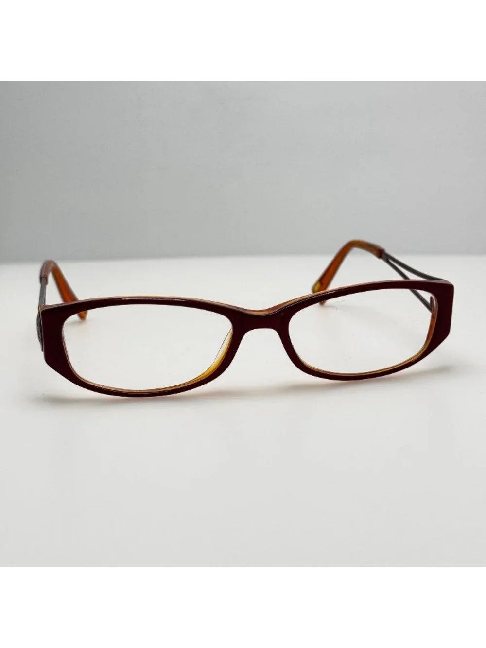 Jones New York Eyeglasses Eye Glasses Frames J736 Red 52-16-135